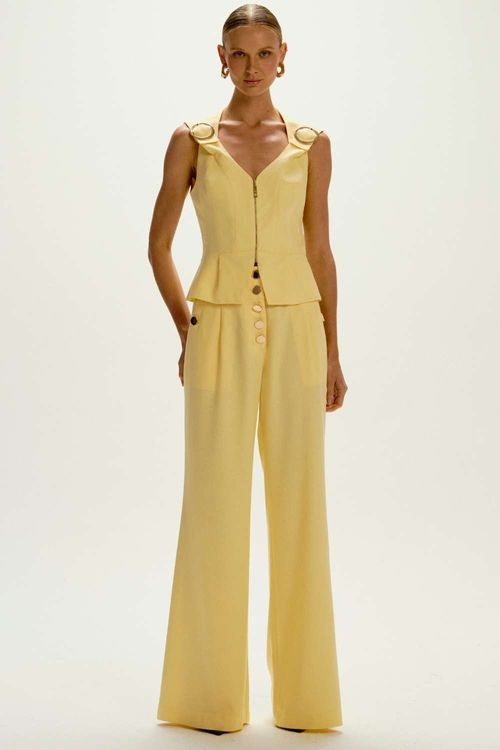 CALÇA OLÍVIA AMARELO GRACE